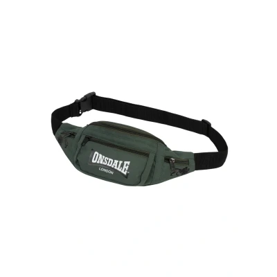 Image of Lonsdale Bum bag, Size: One Size, Olive black white