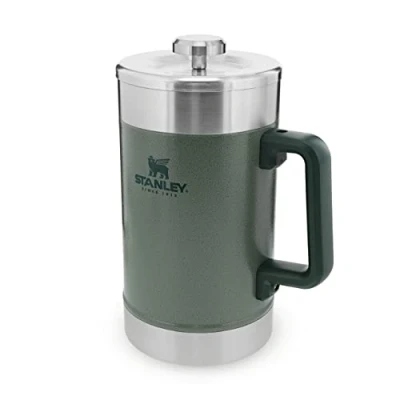 Image of Stanley The Stay Hot French Press 1.4L Hammertone Green Water bottle