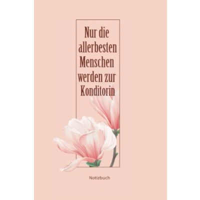 Image of Geschenk für die Beste Konditorin: A5 Notizbuch als eine Konditorin /punktiert Geschenke zum GeburtstagWeihnachtsgeschenk Kollegin