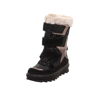 Image of Superfit Flavia Winter boots for kids, Size: 3.5, Schwarz/beige shoes