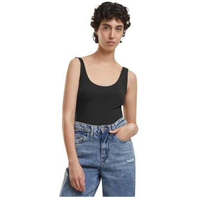 Image of Urban Classics TANK Body, Women&#039;s, Size: 5XL, Black