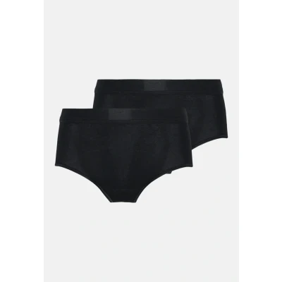 Image of Sloggi Double Comfort MAXI 2 PACK Briefs, Women&#039;s, Size: 12, Black