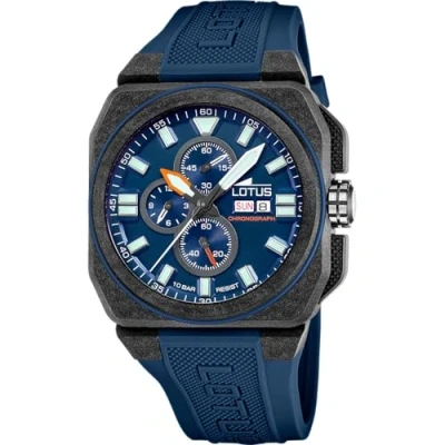 Image of Lotus Chronograph watch, Men&#039;s, Size: One Size, Blue
