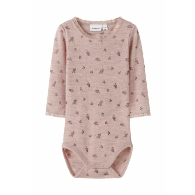 Image of Name it Nbfwang Needle Body for kids, Size: 4 6m, Shadow gray