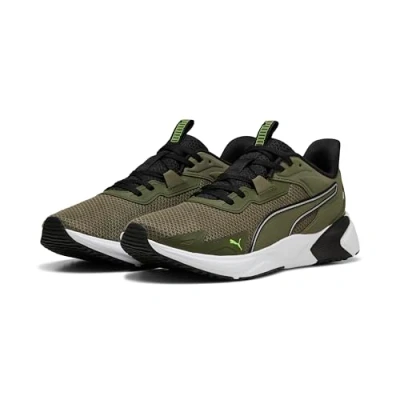 Image of Puma Disperse XT 4 Unisex Training shoe, Size: 11, Loden green/black/green glare Textile/synthetics