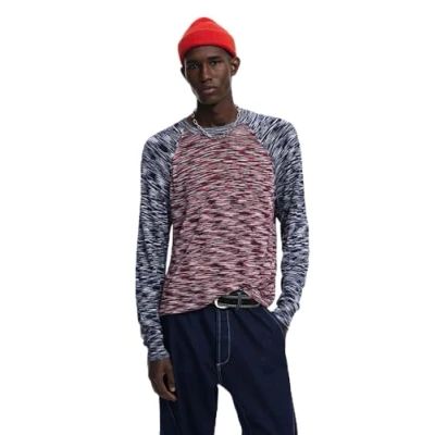 Image of Desigual Men&#039;s Ts_Brunswick T Shirt, Blue, S