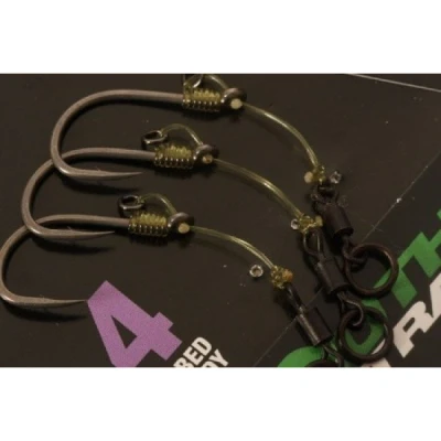 Image of Korda Chod Rigs 5cm Hook Size 8 Barbed Carp rig