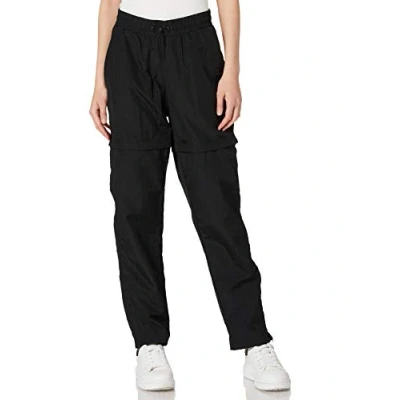 Image of Urban Classics Women&#039;s Ladies Shiny Crinkle Nylon Zip Pants Sweatpants, Black, XXXL, 3XL