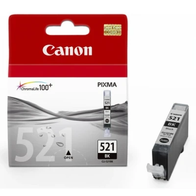 Image of Canon cli521 ink cartridge black 9ml CLI521B
