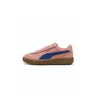 Image of Puma Klassika Trainers, Women&#039;s, Size: 3, Pink fruit blazing blue gold Leather/synthetics