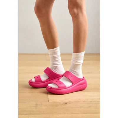 Image of Crocs Unisex&#039;s Crush Sandal, Pink, 7 UK Men/ 8 Women