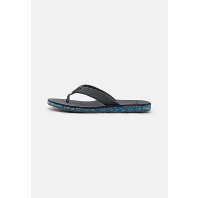 Image of Quiksilver Carver Tbar sandals, Men&#039;s, Size: 6, Grey 2 Suede