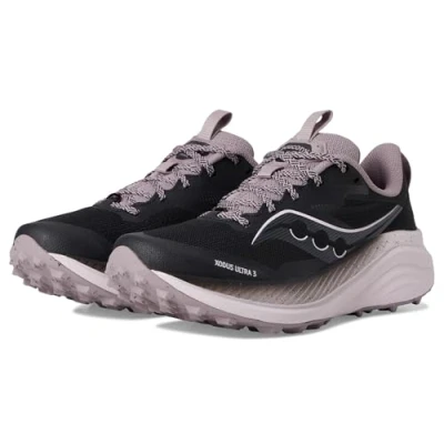 Image of Saucony Xodus Ultra 3 Trail running shoes, Women&#039;s, Size: 4, Black/quail Textile/synthetics
