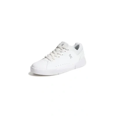 Image of On THE Roger Advantage Carpet court tennis shoes, Women&#039;s, Size: 4, All white Synthetics