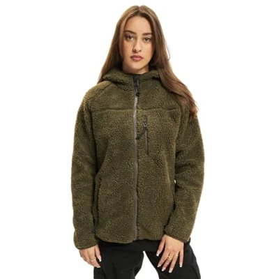 Image of Brandit Fleece jacket, Women&#039;s, Size: 5XL, Woodland