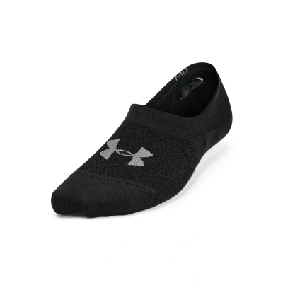 Image of Under Armour Breathe LITE Ultra LOW Sports socks, Women&#039;s, Size: Large, black / pitch gray