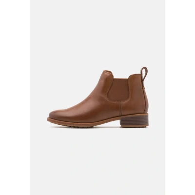 Image of Clarks Havisham TOP Ankle boots, Women&#039;s, Size: 7, Tan Leather