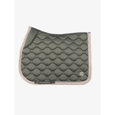 Image of PS of Sweden SS25 Saddlepad Vintage Monogram Mist Green