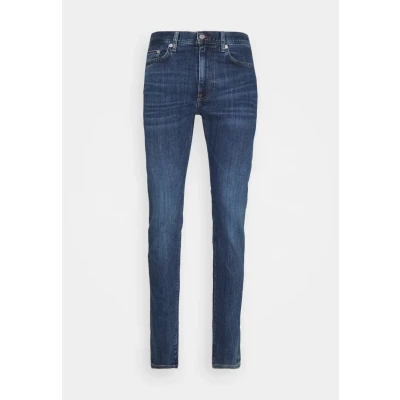 Image of Tommy Hilfiger CORE Bleecker Slim fit jeans, Men&#039;s, Size: 40x34, Oregon indigo