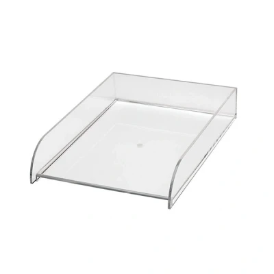 Image of Maul 1950105 Stackable Letter Tray A4 Transparent