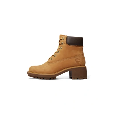 Image of Timberland Kinsley Laceup ankle boots, Women&#039;s, Size: 4, Wheat Leather/synthetics
