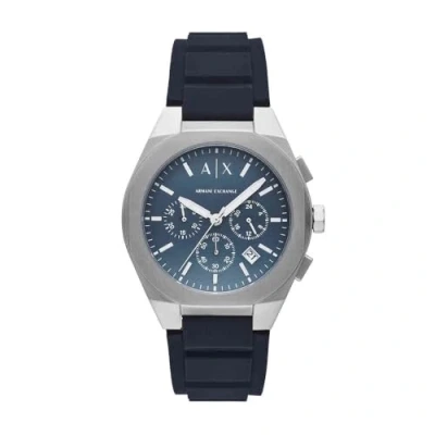 Image of Armani Exchange Blue Men&#039;s Watch AX4185