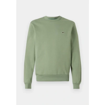 Image of Lacoste Lifestyle Unisex Sweatshirt, Size: Small, Thyme