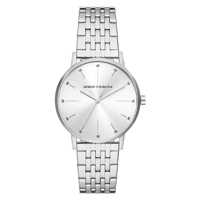 Image of Emporio Armani Analog Watch, Women&#039;s, Size: One Size, Silber