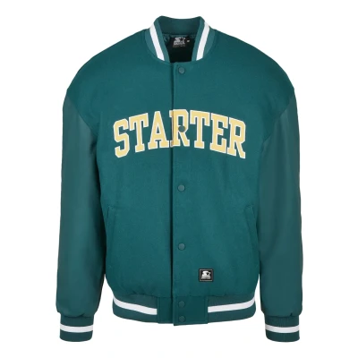 Image of Starter Bomber Jacket, Men&#039;s, Size: Large, Retro green