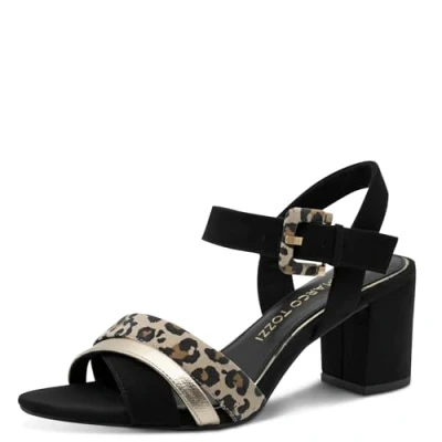 Image of Marco Tozzi Sandals, Women&#039;s, Size: 390, Black shoes