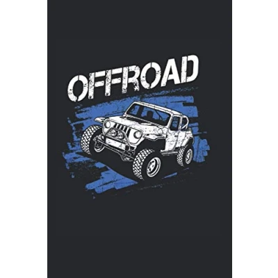 Image of Offroad: Offroad A5 6x9 Zoll Journal Notizbuch Notizheft 120 Seiten liniert