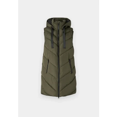 Image of JDY Jdyskylar Padded HOOD Waistcoat, Women&#039;s, Size: XXL, Forest night