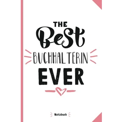 Image of Geschenk für die Beste Buchhalterin: A5 Notizbuch als eine Buchhalterin /punktiert Geschenke zum GeburtstagGeburtstagsgeschenk Kollegin