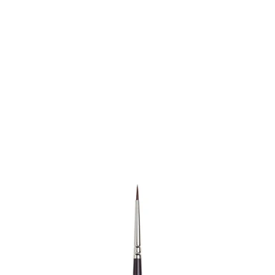 Image of Winsor &amp; Newton 5734001 Galeria Acrylic Brush Synthetic Fibres Ideal Control for Thicker Paint Applications Short Handle Round No.1 1.5mm 20 x 0.6 cm