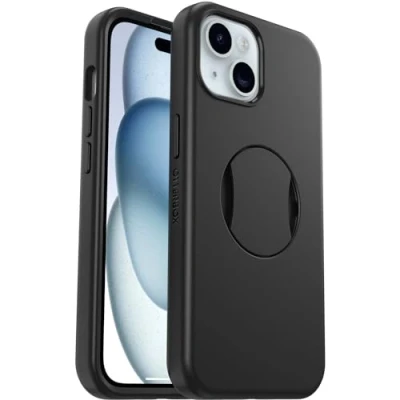 Image of Otterbox Symmetry TPU Back Cover Apple iPhone 15/14/13 Black