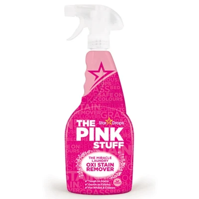 Image of The Pink Stuff Miracle Laundry Oxi Stain Remover 500ml (Pack of 3)