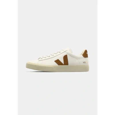 Image of Veja Campo Trainers, Men&#039;s, Size: 7, White/cognac shoes