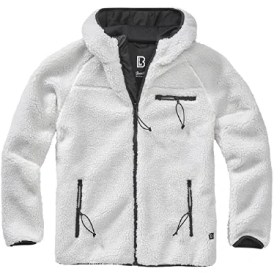 Image of Brandit Worker Fleece jacket, Men&#039;s, Size: 4XL, White