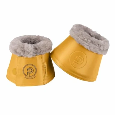 Image of Eskadron Softslate Faux Fur Jumping Boots Golden Yellow Platinum 2025, Size: S