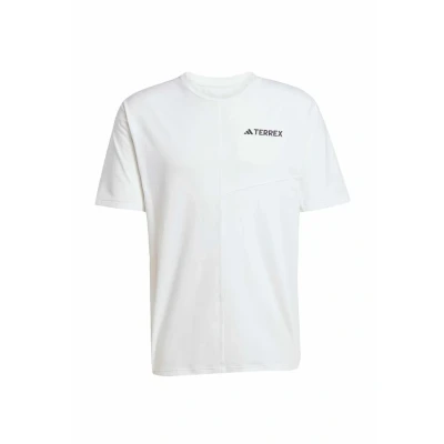 Image of Adidas Terrex Sports Tshirt, Men&#039;s, Size: XS, White