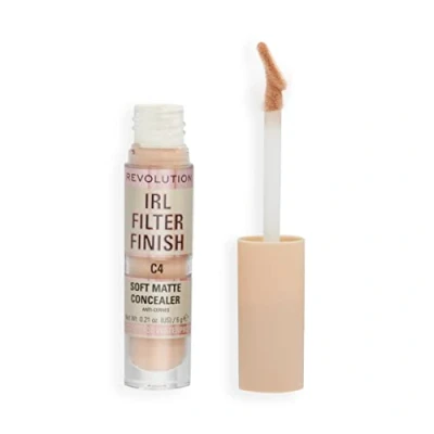 Image of Makeup Revolution IRL Filter Finish Concealer 6g (Various Shades) C4