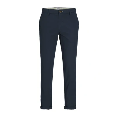 Image of Jack &amp; Jones Jpstmarco Jjbowie Trousers, Men&#039;s, Size: 32x30, Navy