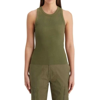 Image of Scotch &amp; Soda Racer TANK Top, Women&#039;s, Size: Small, Olive