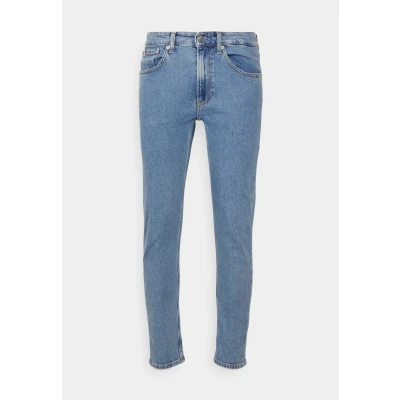 Image of Calvin Klein Jeans SLIM Taper Tapered Fit, Men&#039;s, Size: 28x32, Denim light
