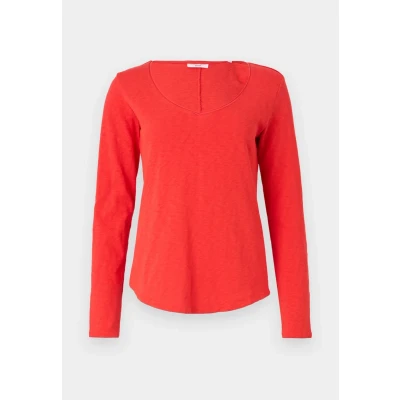 Image of Marc O&#039;Polo Denim Long Sleeve sleeved top, Women&#039;s, Size: XS, Vermillion red