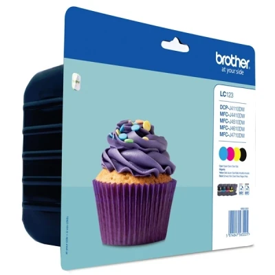 Image of brother Ink cartridge . lc 123valbp LC123VALBP