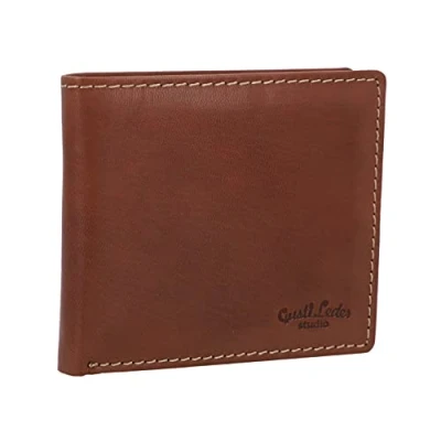 Image of Gusti Leder Runer Wallet, Men&#039;s, Size: One Size, Dunkelbraun