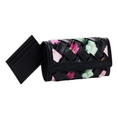 Image of Desigual Mone_éclat Mariona, Bi Fold Wallet Women&#039;s, Black, 19