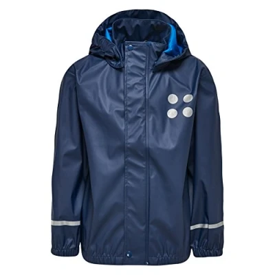 Image of LEGO kidswear Jonathan Unisex Waterproof jacket for kids, Size: 6y, Dark navy