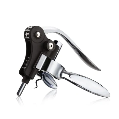 Image of Vacu Vin Corkscrew Lever Horizontal Black